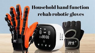 Hand Rehab After Stroke Household hand function rehabilitation robotic gloves [upl. by Milda]