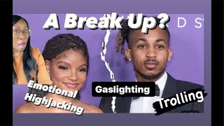 DDG announce a break up from Halle Bailey on the internet celebrity livestream [upl. by Atirys869]