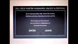 DELL BIOS PASSWORD REMOVAL 1D3B E6220 E6230 E6320 E6330 E6420 E6430 E6520 E6530 E3330 [upl. by Packton]