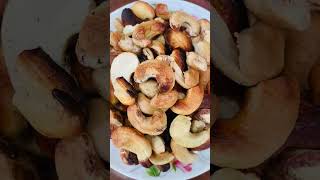 Roasted Cashew Nuts A Delicious and Healthy Snack 🤗❤️😍shorts cashewnut [upl. by Nidnarb]