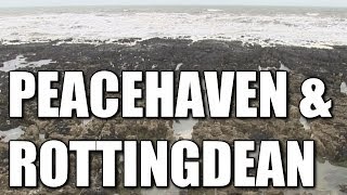 Peacehaven amp Rottingdean in East Sussex  British beach fishing locations South Coast England UK [upl. by Hallam792]