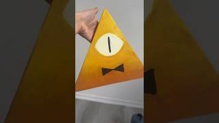 Bill Cipher Painting on Canvas billcipher [upl. by Head]