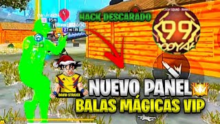 NUEVO PANEL MAS DESCARADO DE TODO FREE FIRE 😱 BALAS MÁGICAS CON WALL HACKS 🔥 ANTIBLASLITS✅  DAVID [upl. by Nariko]