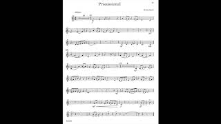 Processional easy Clarinet solo [upl. by Maxima]