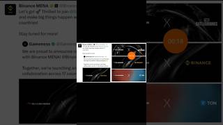 Gameness new project binance full support or binance ki tweet binance gameness [upl. by Hentrich]