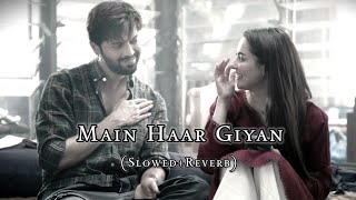 Main Haar Giyan  Slowed amp Reverb [upl. by Oyek]