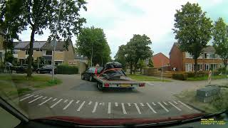 Dashcam Assen Maasstraat Poiesz verbouw [upl. by Mani]