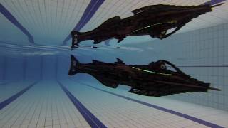 Remote Control Submarines at Tadcaster Pool 2018 [upl. by Derman]