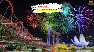 Singapore National Day Fireworks  Singapore 2024 Fireworks [upl. by Aztiray]