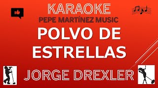 Polvo de estrellas Jorge Drexler Karaoke [upl. by Adnilim]