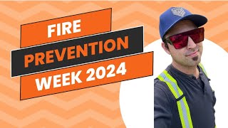 Fire Prevention week 2024 intro and brief history [upl. by Toll609]