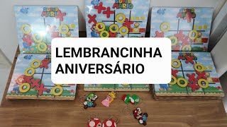 LEMBRANCINHA DE FESTA MARIO BROSS [upl. by Henri]