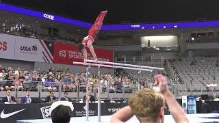 Taylor Burkhart  Parallel Bars  2024 Xfinity US Championships  Senior Men Day 2 [upl. by Luing]