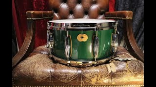 Masshoff Drums 2024 NEW quotThe Green Hornetquot 14x65 10Kg handmade steel shell SOUNDFILE [upl. by Johen886]