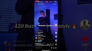 L20 BAZ BAZ  FREESTYLE 🔥 [upl. by Kurland]