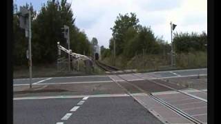 Steam 6430 tank engine at Wallingford level crossing [upl. by Earal]