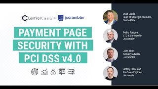 Payment Page Security with PCI DSS v40  Jscrambler  ControlCase [upl. by Doherty]