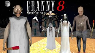 Granny 8 Horror Castle Full gameplay  Granny ko football bna diya😂🤣 [upl. by Skardol]