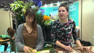 Interview  Le métier de fleuriste au MDM2016 [upl. by Spragens]