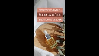 Ácido salicílico y peróxido de benzoilo Para qué sirven 🧐 [upl. by Hach995]