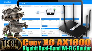 Cudy X6 AX1800 Dual Band Smart WiFi 6 Router 📶 Cudy Wireguard VPN Router  Cudy PPTP VPN Router ✅️ [upl. by Loren83]