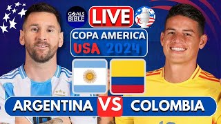 🔴ARGENTINA vs COLOMBIA LIVE  COPA AMERICA FINAL 2024 EN VIVO  FREE MATCH HIGHLIGHTS [upl. by Rudd427]