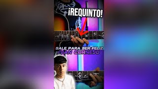 Aprende Requinto Sale Para Ser Feliz Ivan Cornejo 🎸Guitarra [upl. by Ackler]