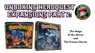 HEROQUEST Expansions UNBOXING Part 2 [upl. by Janeczka]