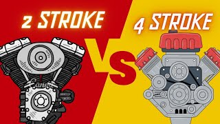 2 stroke vs 4 stroke engine  two stroke aur four stroke engine me faraq automobile engineeering [upl. by Bay722]