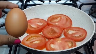 ¿Tienes tomates y huevos Haz esta sencilla receta que es deliciosa y económica [upl. by Mina]