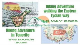 Tenerife amp Lycian Way 2025 promotional video [upl. by Eliak]