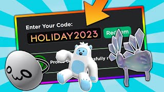 6 NEW CODES ALL 2023 Roblox Promo Codes For ROBLOX FREE Items and FREE Hats UPDATED [upl. by Vandyke]