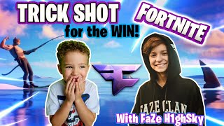 Worlds Youngest Fortnite PRO Players with FaZe H1ghSky1  5 Year Olds amp 13 Year Olds [upl. by Trilbee]