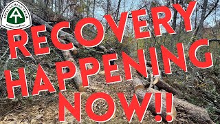 Appalachian Trail Damage Recovery and Thru Hiker information [upl. by Rosecan546]