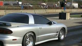 408 lsx Trans Am drag racing test and tuning [upl. by Elianore938]