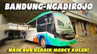 Momen Indah Naik Bus Kuler Klasik BANDUNG EXPRESS ke Wonogiri Hujan Deras di Jalur Pegunungan  1 [upl. by Gabbert]