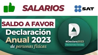 Declaración Anual 2024 Ejercicio 2023 [upl. by Engelhart580]