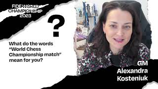 12th Womens World Chess Champion Alexandra Kosteniuk quotEvery match is a mysteryquot [upl. by Gnaig953]