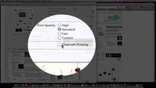 How to print black and white in chrome on a mac [upl. by Dalila409]