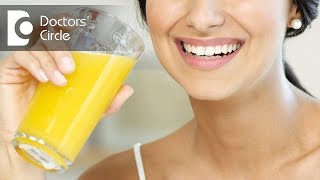 Can one have juice in throat infection  Dr Satish Babu K [upl. by Kaufman756]