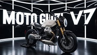 First Look Review 2024 Moto Guzzi V7  A Modern Classic Unveiled [upl. by Odnarb658]