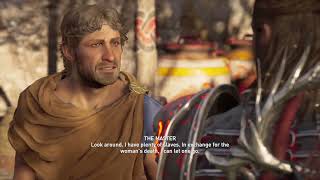 Cultist owns a quarry amp slave operation in Attika location Assassins Creed Odyssey [upl. by Shane80]