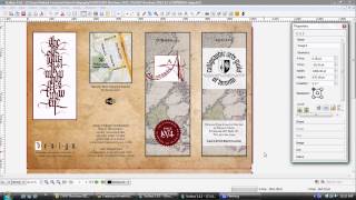 Design Professional Brochures Using GIMP Inkscape and Scribus [upl. by Tierell316]