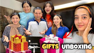 Abu Dhabi Gifts Unboxing 🎁 Gifts per hui larai😱Rabia Faisal Vlogs  Sistrology [upl. by Atsyrk]