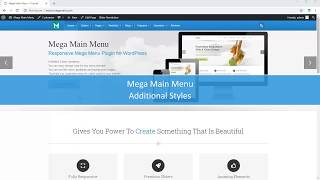 How to use quotAdditional Stylesquot in Mega Main Menu plugin for WordPress [upl. by Norod]