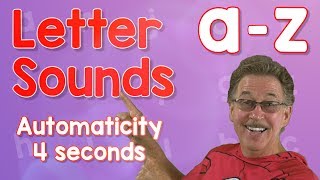 Letter Sounds Automaticity  Lower Case  4 Seconds  Jack Hartmann [upl. by Divadnhoj]