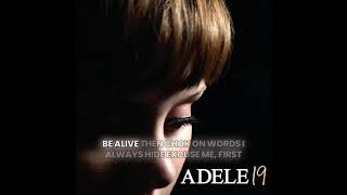 Adele 19 07 First Love Lyrics [upl. by Fem]