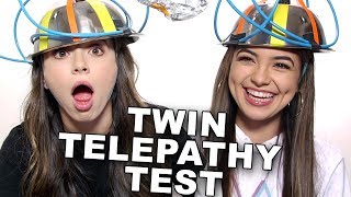 Twin Telepathy Test  Merrell Twins [upl. by Domingo87]