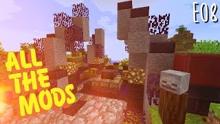 All the Mods  E08  Blood Magic Living Armor and Tier 4 Altar Modded Minecraft 1102 [upl. by Enoval]