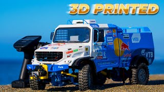 How To Make Kamaz Master 4x4 Rc Truck  3D Printed Remote Controlled Truck [upl. by Lizzy]